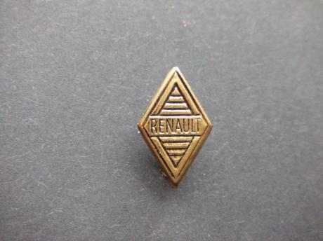 Renault goudkleurig logo